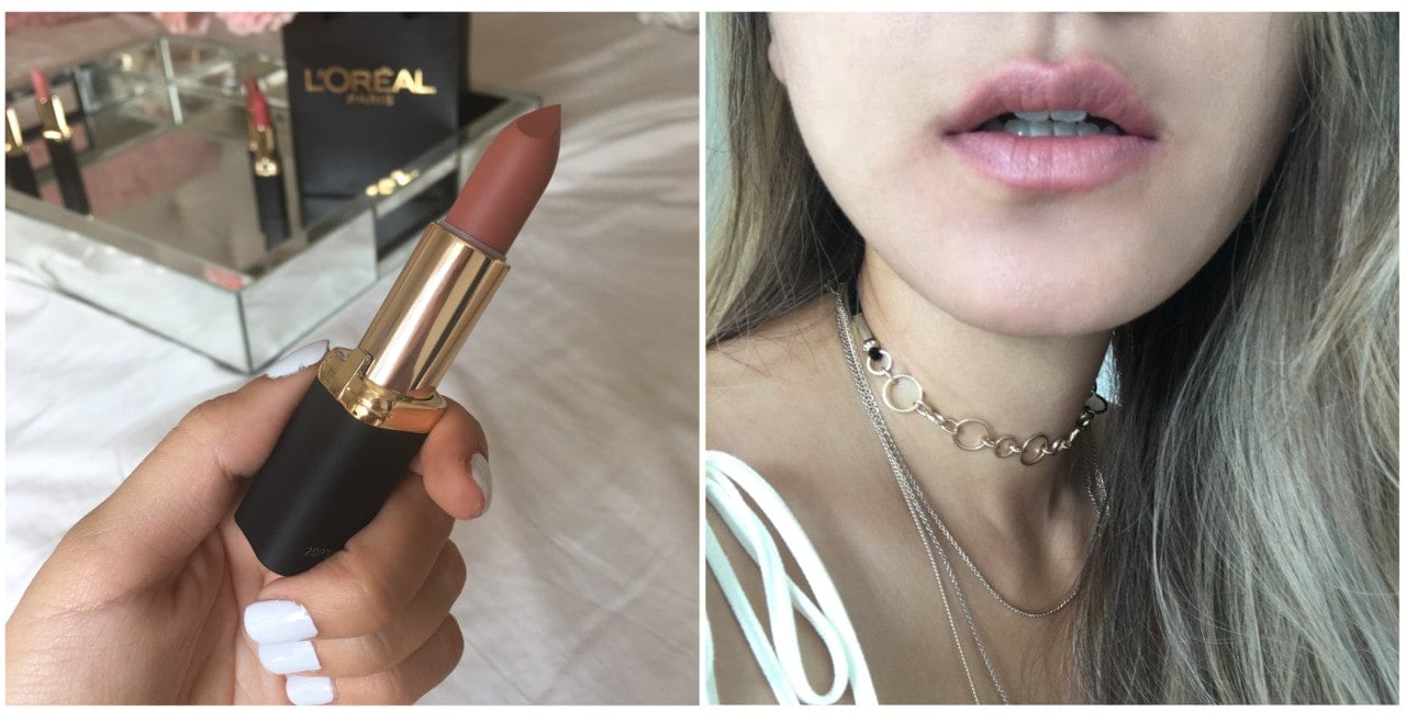 matte lipsticks lóreal try outs