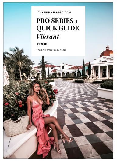 quick guide cover kerina wang pro series 1