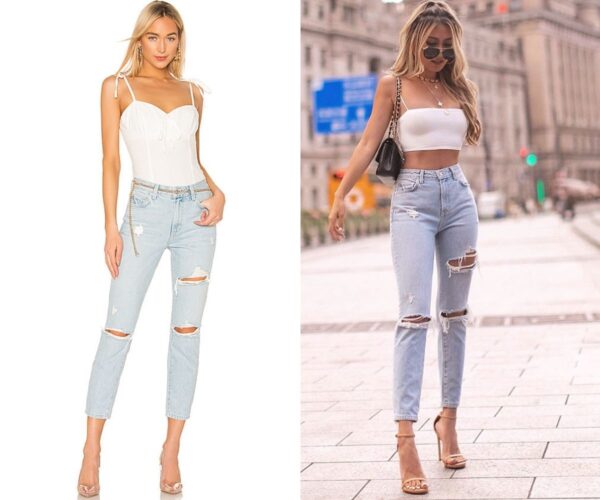 1 Logan Jeans Revolve and Kerina Wang