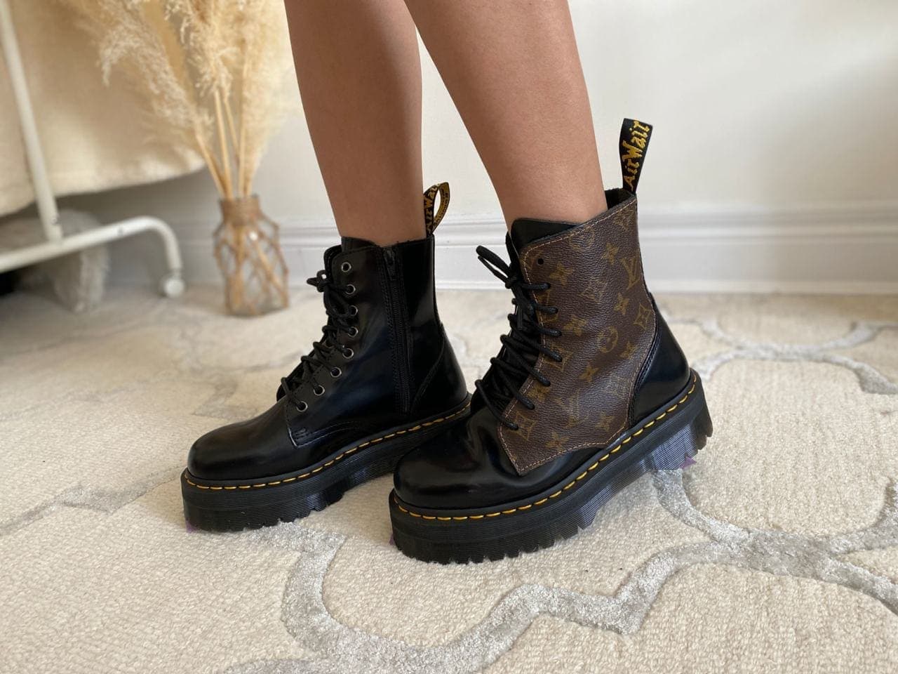 Louis Vuitton Doc Martens Boots