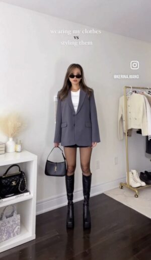 Kerina Wang - wearing vs styling your clothes